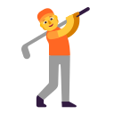 golfing