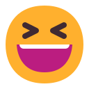 laughing